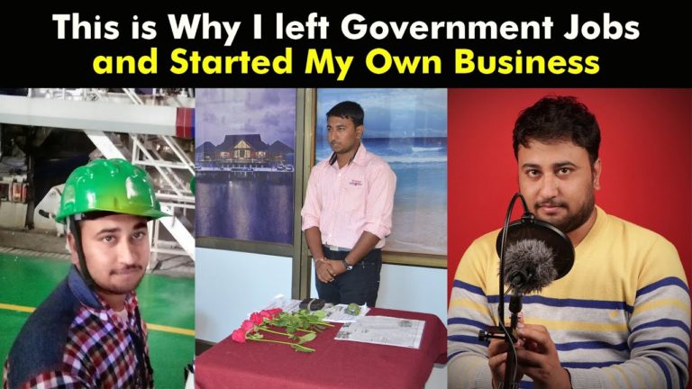 Read more about the article Lesson 01 : This is Why I Left Government Jobs and Started my Own Business