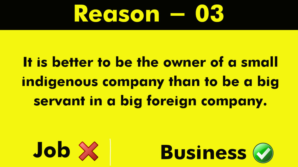 Lesson 03 : Why You All Should Do Business?