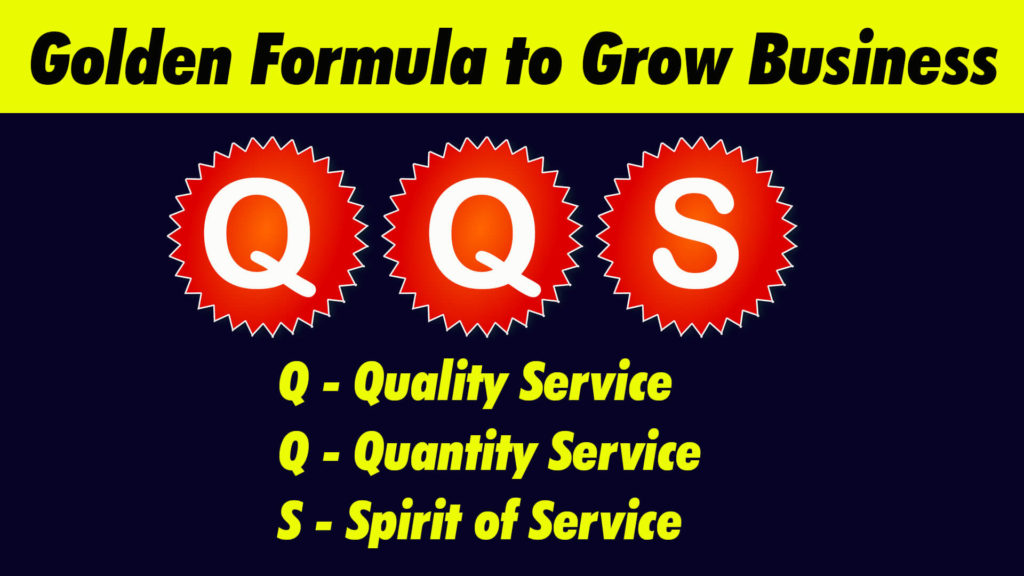 Golden Formula to grow your Business