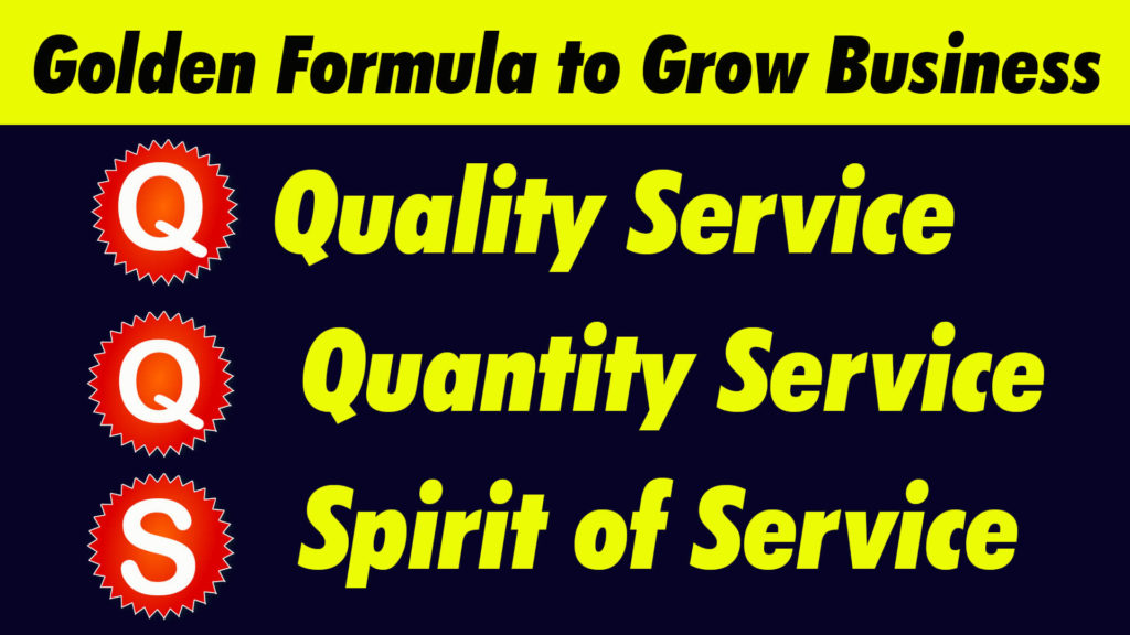 Golden Formula to grow your Business
