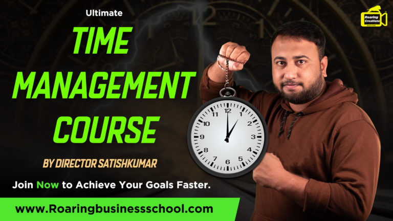 Ultimate Time Management Course in Hindi - Director Satishkumar Course ...