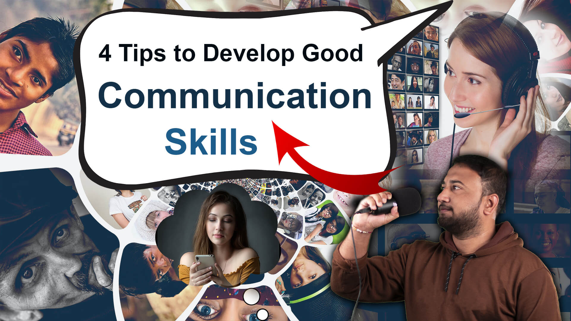 Read more about the article Lesson – 30: 4 Tips to Develop Good Communication Skills in Hindi