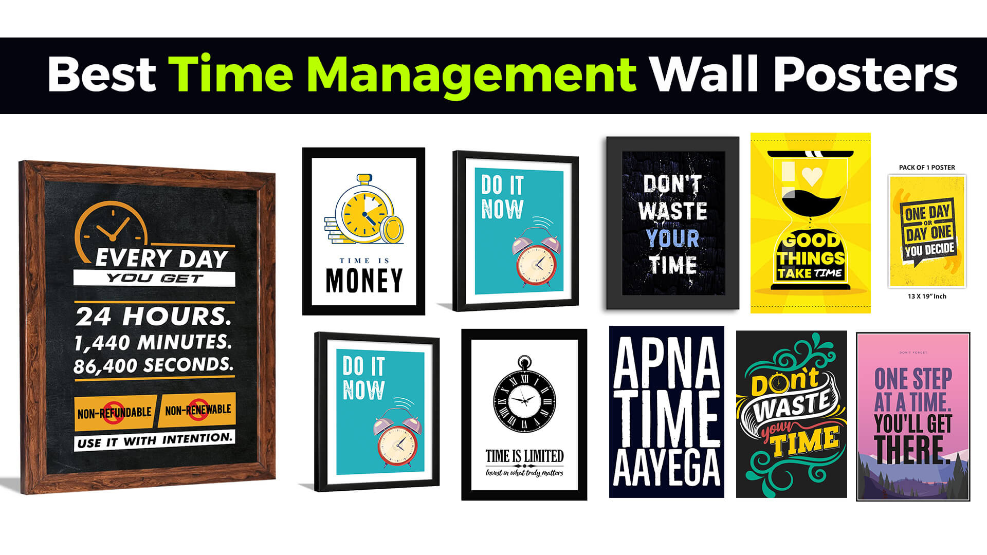 You are currently viewing 35+ Best Time Management Wall Posters (Wallpapers) – Best Time Management Quotes